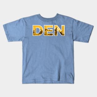 Denver Nuggets DEN Skyline Kids T-Shirt